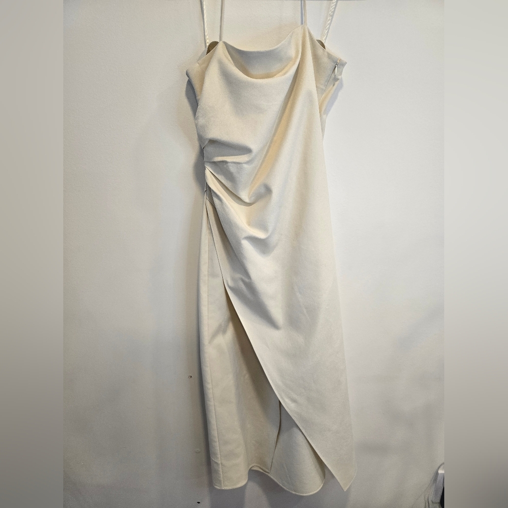 A.L.C. Charlotte Cream Dress Size 8 Nwot. - Picture 4 of 16